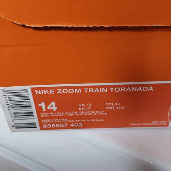 Nike Zoom Train Toranada nwb - Picture 4 of 4